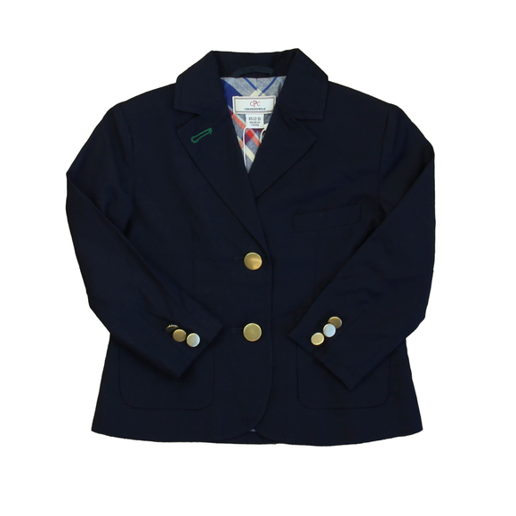 Classic Prep Girls Medieval Lined in Greenwich Plaid Jacket size: 4-5T